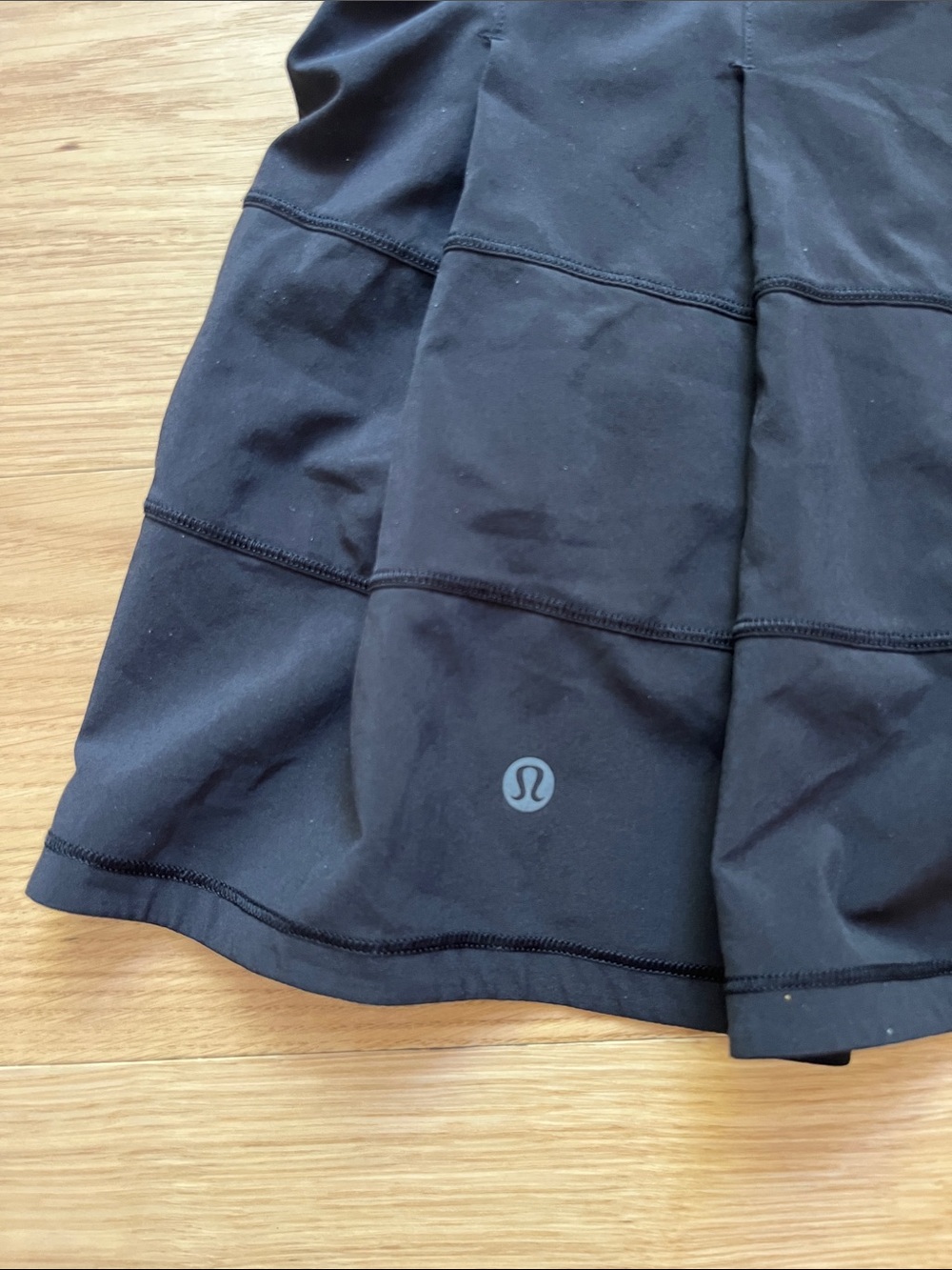 lululemon Women’s Pace Revival Mid Rise  Black Skort Tall size 4 - Picture 3 of 11